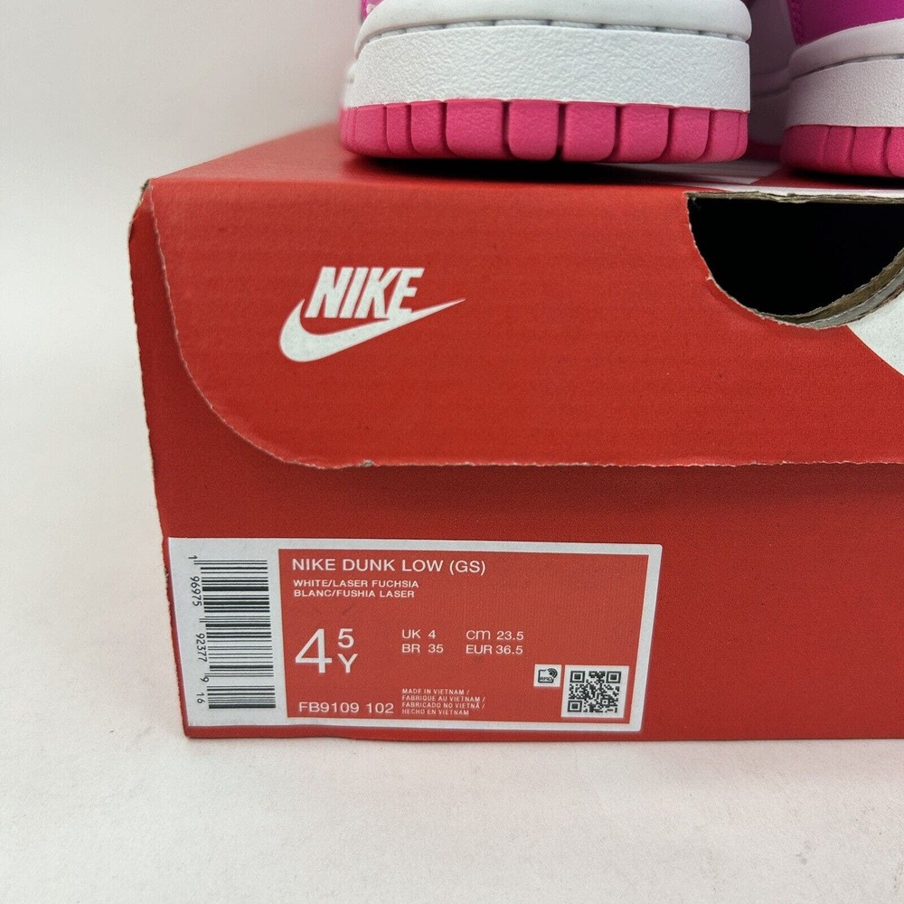 Nike Shoes Dunk Low GS “Laser Fuchsia/Barbie” 2024 - Picture 5 of 5